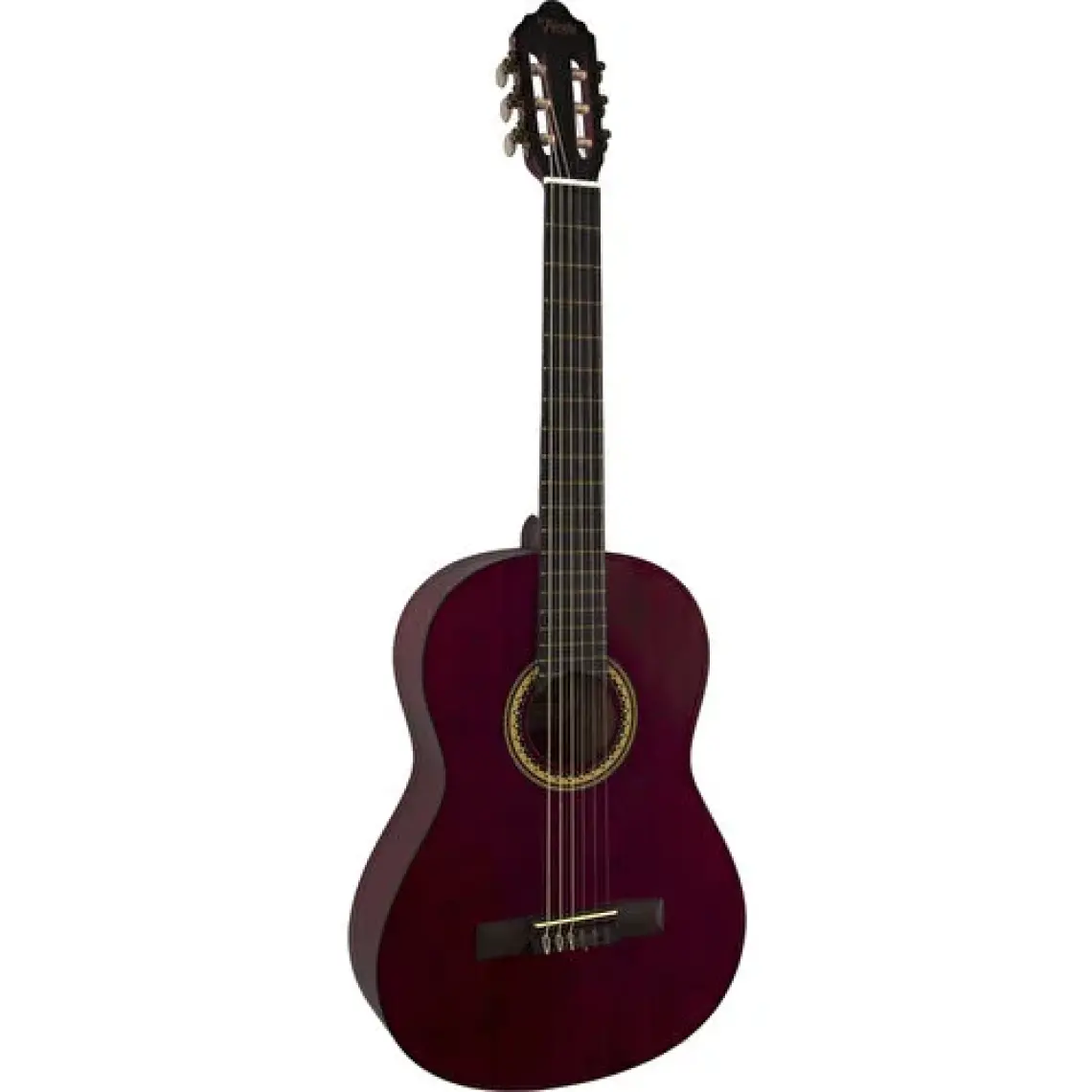 Valencia VC204 Klasik Gitar Kırmızı
