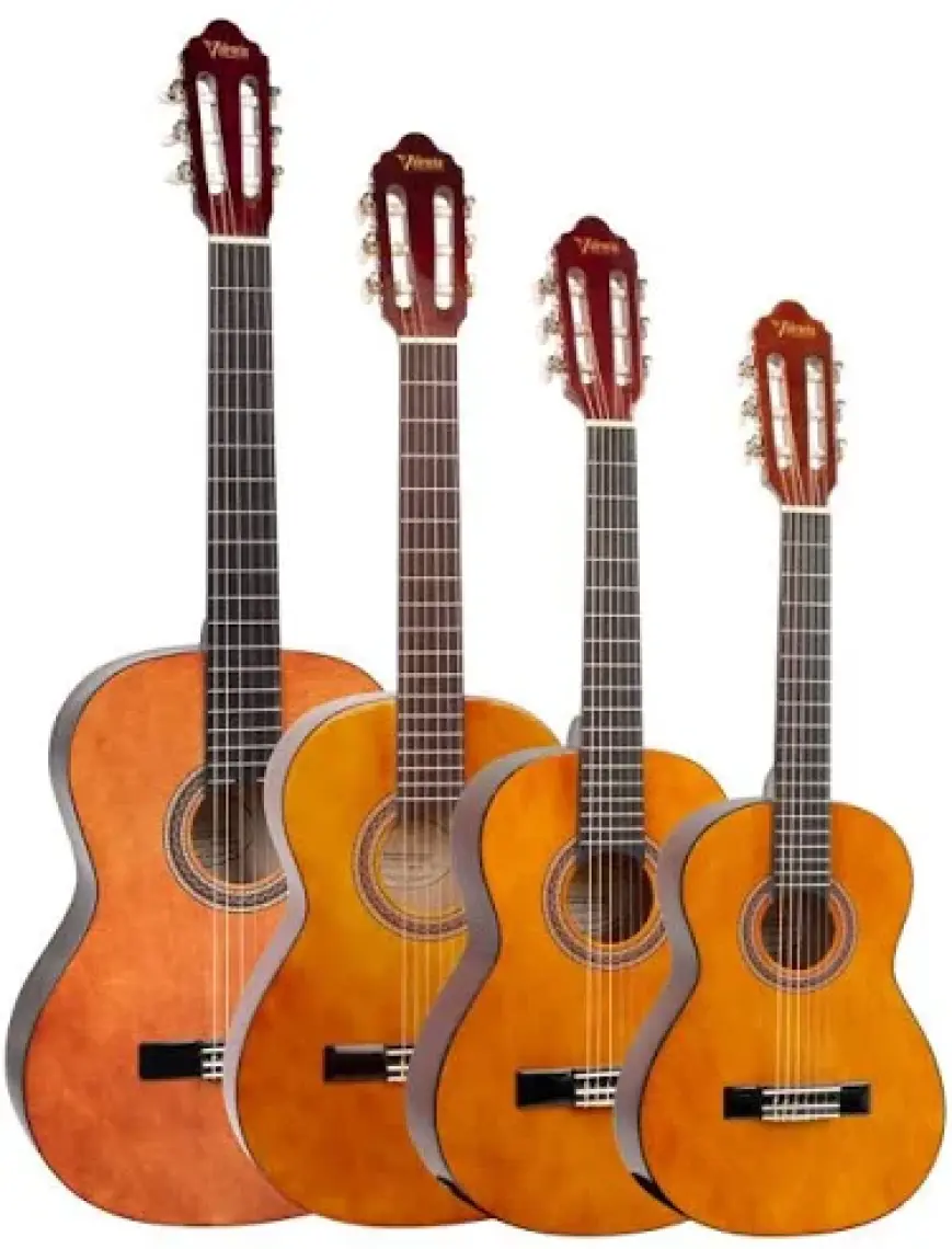 Valencia VC102T (8-10 Yaş Grubu) Bus 1/2 Klasik Gitar Sap Çelikli
