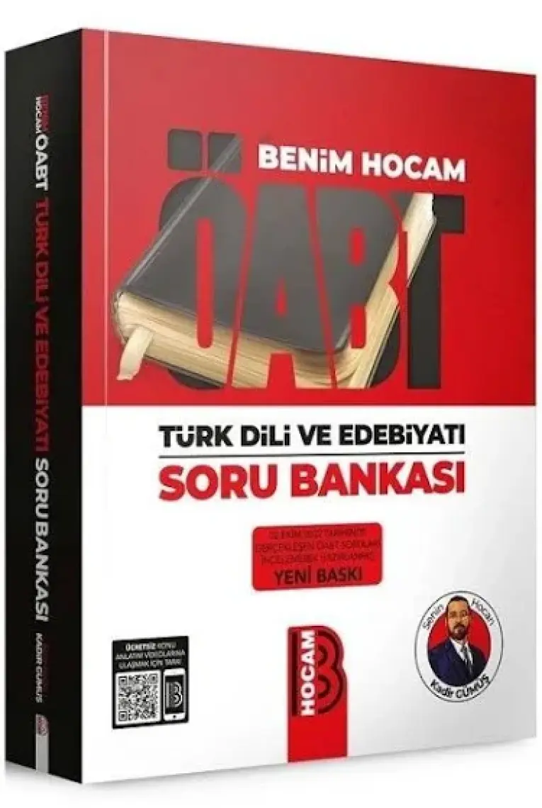Benim Hocam Yayınları  ÖABT 2022 Türk Dili ve Edebiyatı Tamamı Çözümlü Soru Bankası