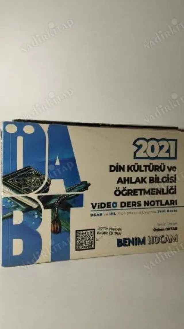 Benim Hocam Yayınları 2021 ÖABT Din Kültürü Ve Ahlak Bilgisi Öğretmenliği Video Ders Notları