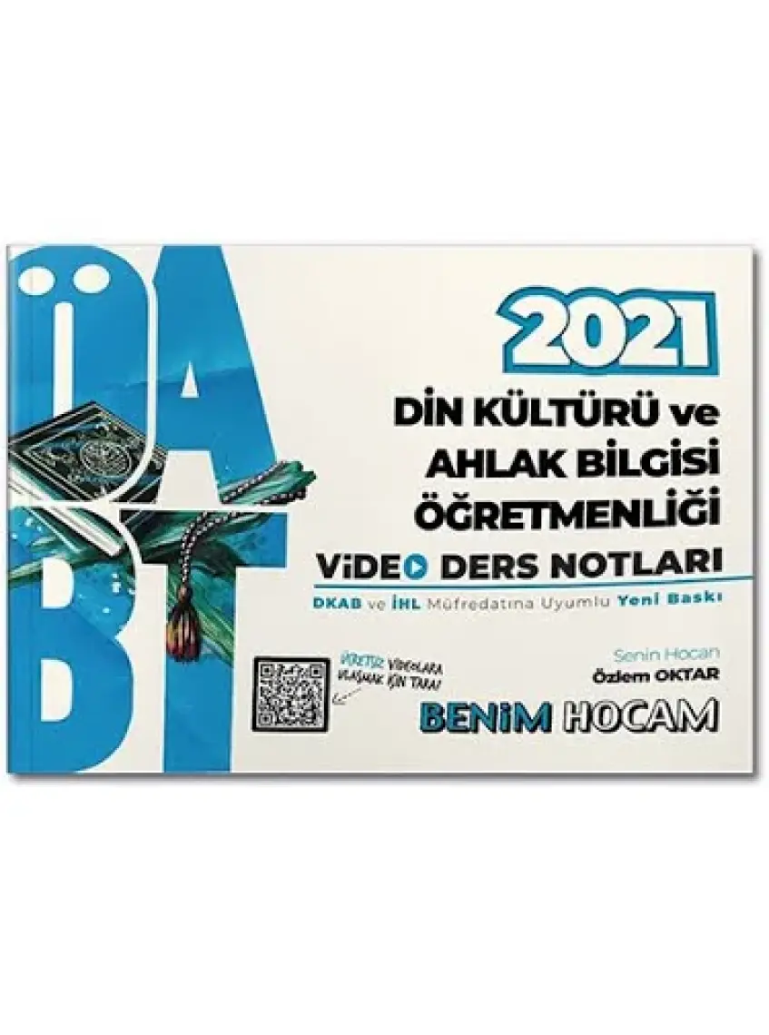 Benim Hocam Yayınları 2021 ÖABT Din Kültürü Ve Ahlak Bilgisi Öğretmenliği Video Ders Notları