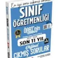 Dizgi Kitap ÖABT Sınıf Öğretmenliği KPSS Son 9 Yıl Tamamı Video Çözümlü Çıkmış Sorular- 2023
