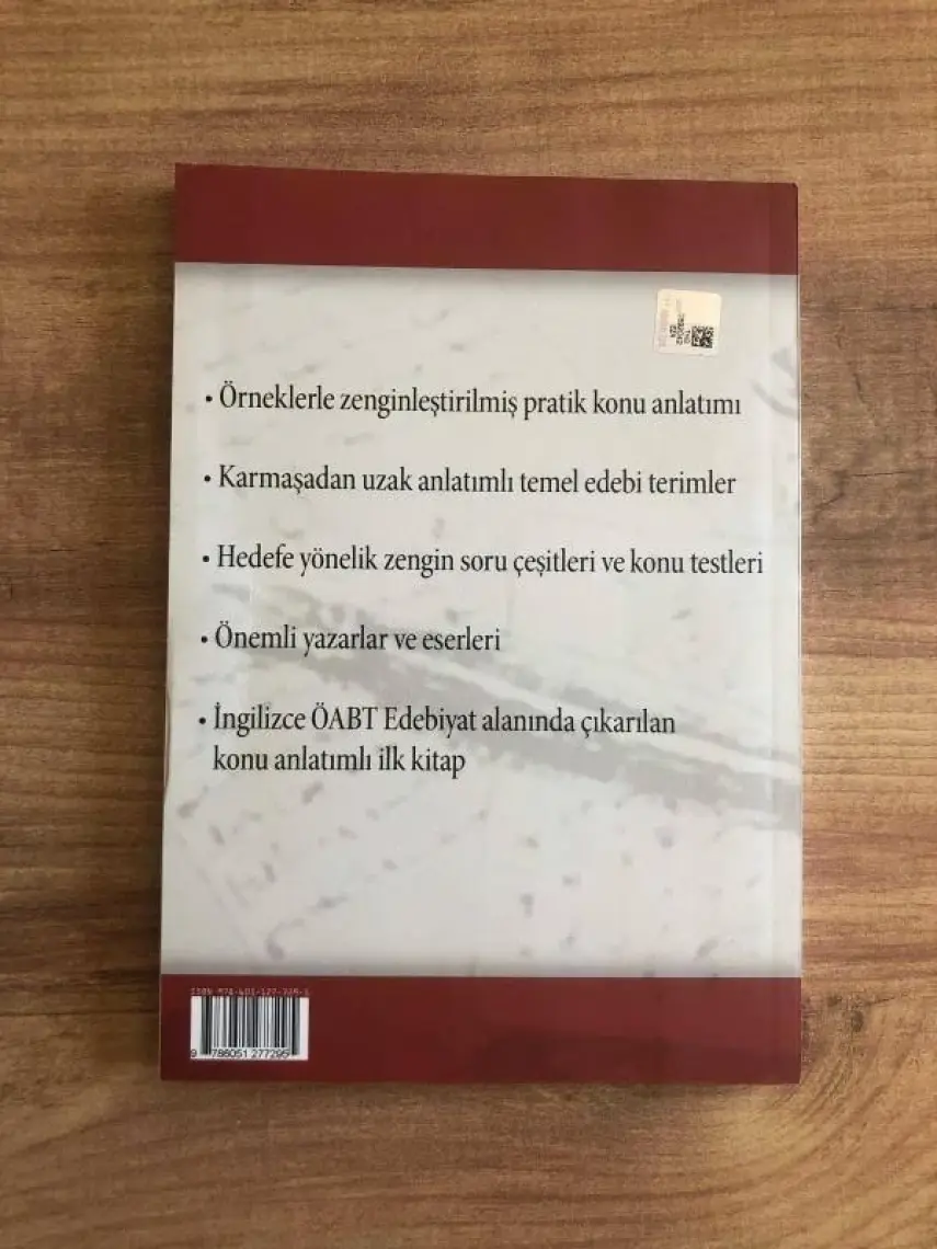 KPSS İngilizce Öğretmenliği ÖABT Edebiyat Konu Anlatımı ve Soru Bankası