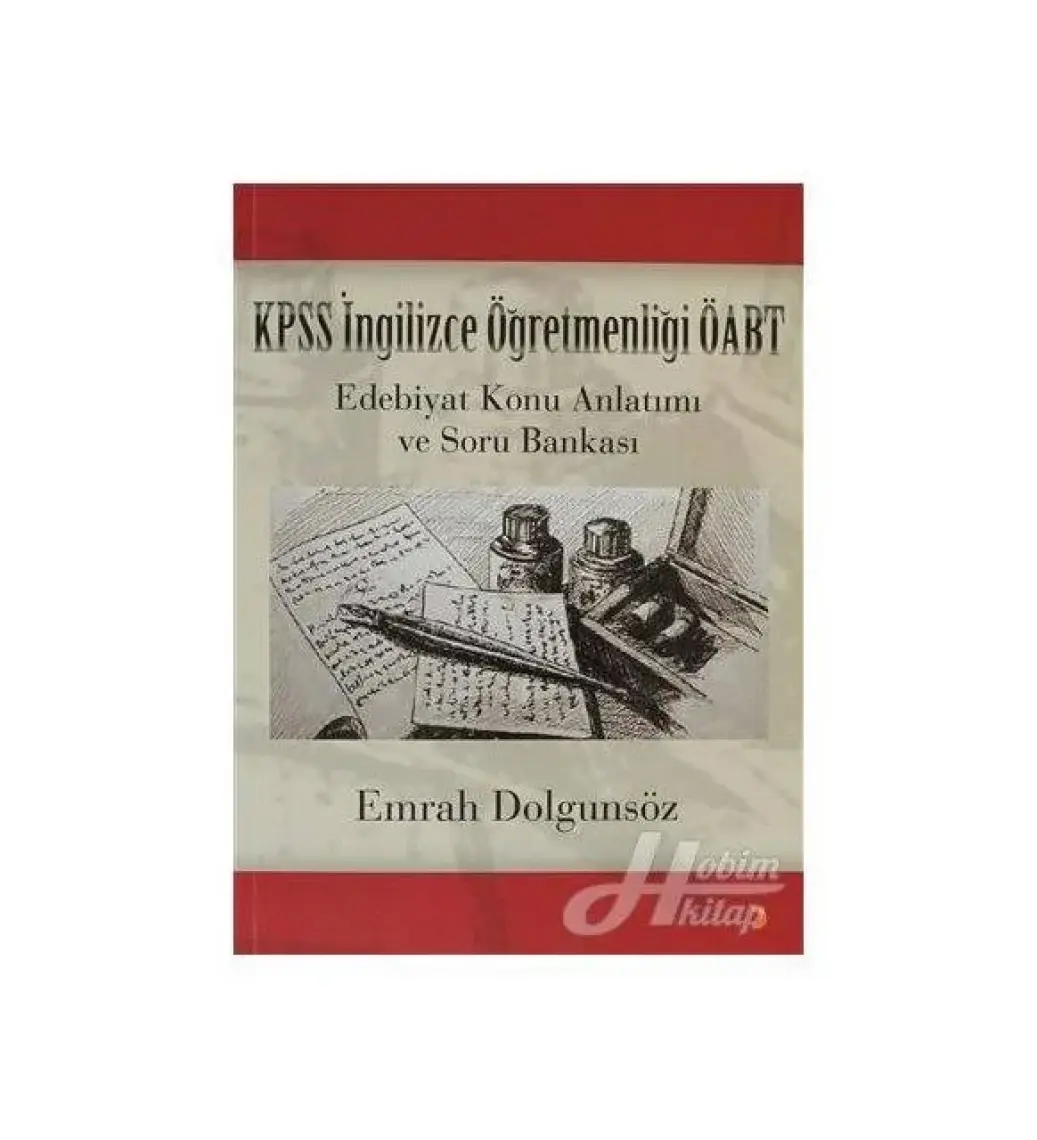 KPSS İngilizce Öğretmenliği ÖABT Edebiyat Konu Anlatımı ve Soru Bankası