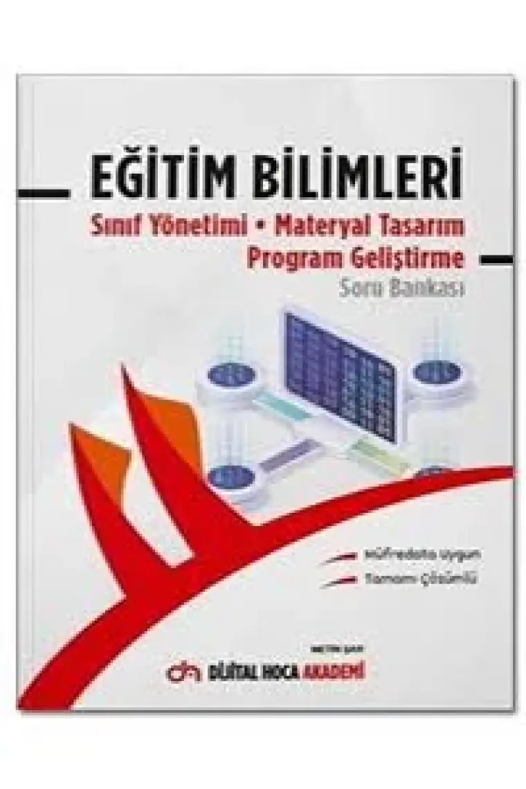 Dijital Hoca Akademi KPSS Eğitim Bilimleri Program Geliştirme Soru Bankası