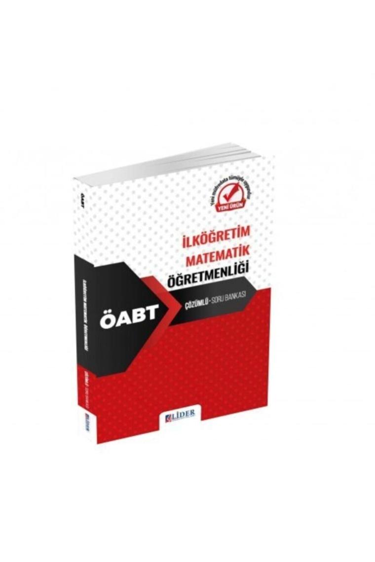 Lider Yayınları ÖABT Ilköğretim Matematik Öğretmenliği  Soru Bankası
