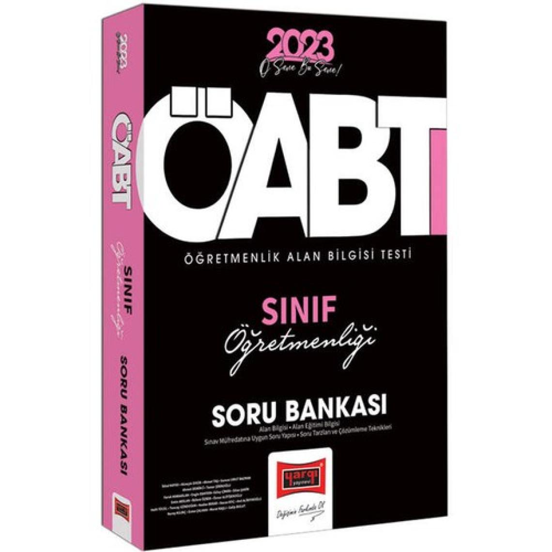 Yargı Yayınevi 2023 KPSS ÖABT Sınıf Öğretmenliği Tamamı Çözümlü Soru Bankası