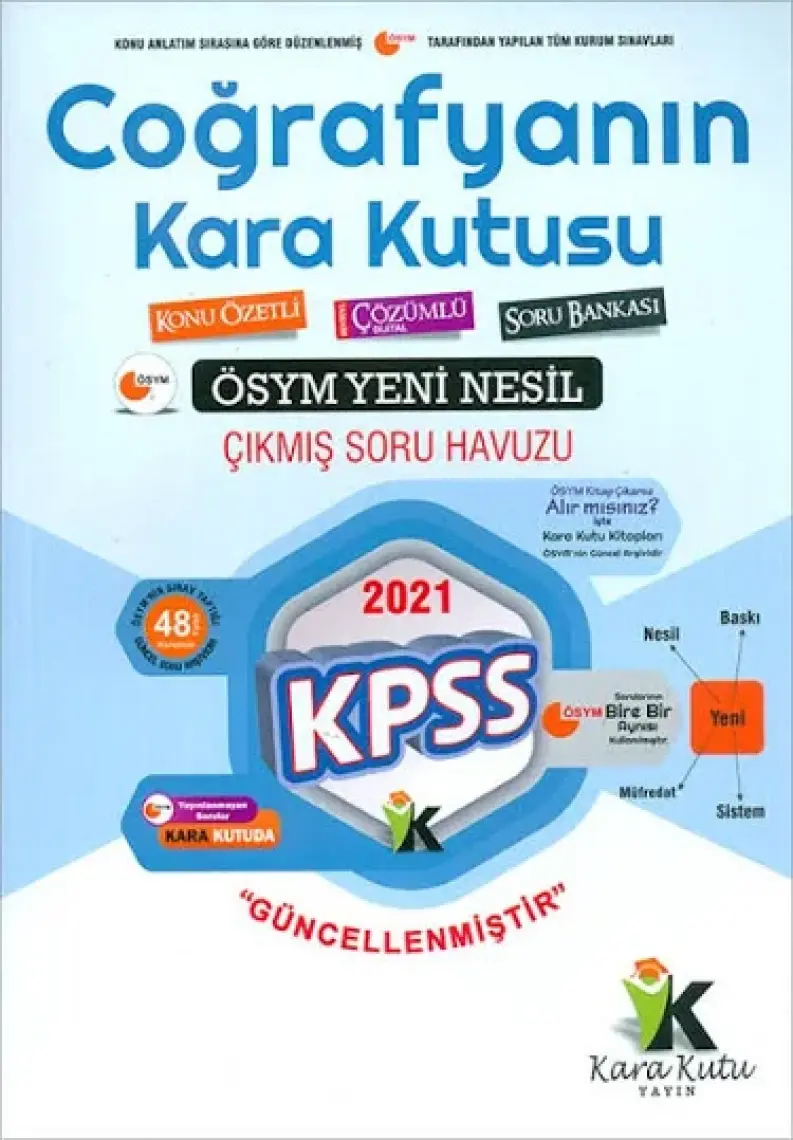 İnformal Yayınları LYS Coğrafyanın Kara Kutusu Konu Özetli Sor Bankası