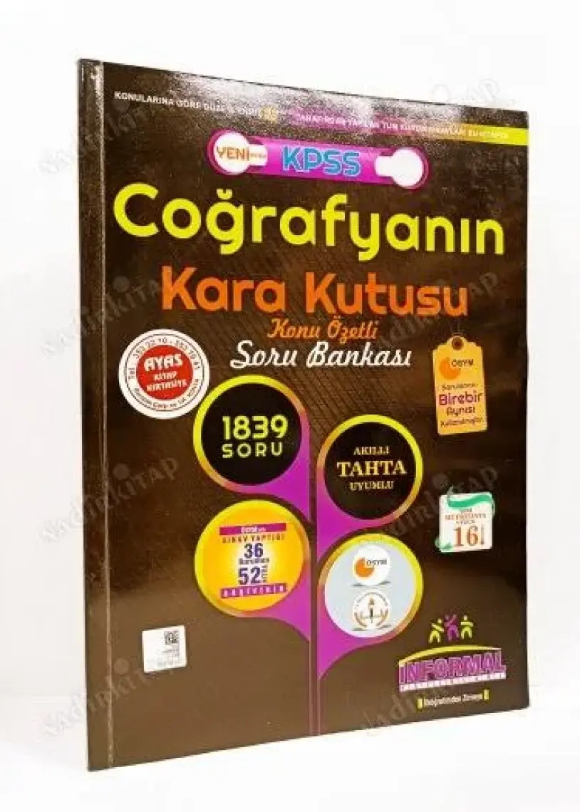İnformal Yayınları LYS Coğrafyanın Kara Kutusu Konu Özetli Sor Bankası