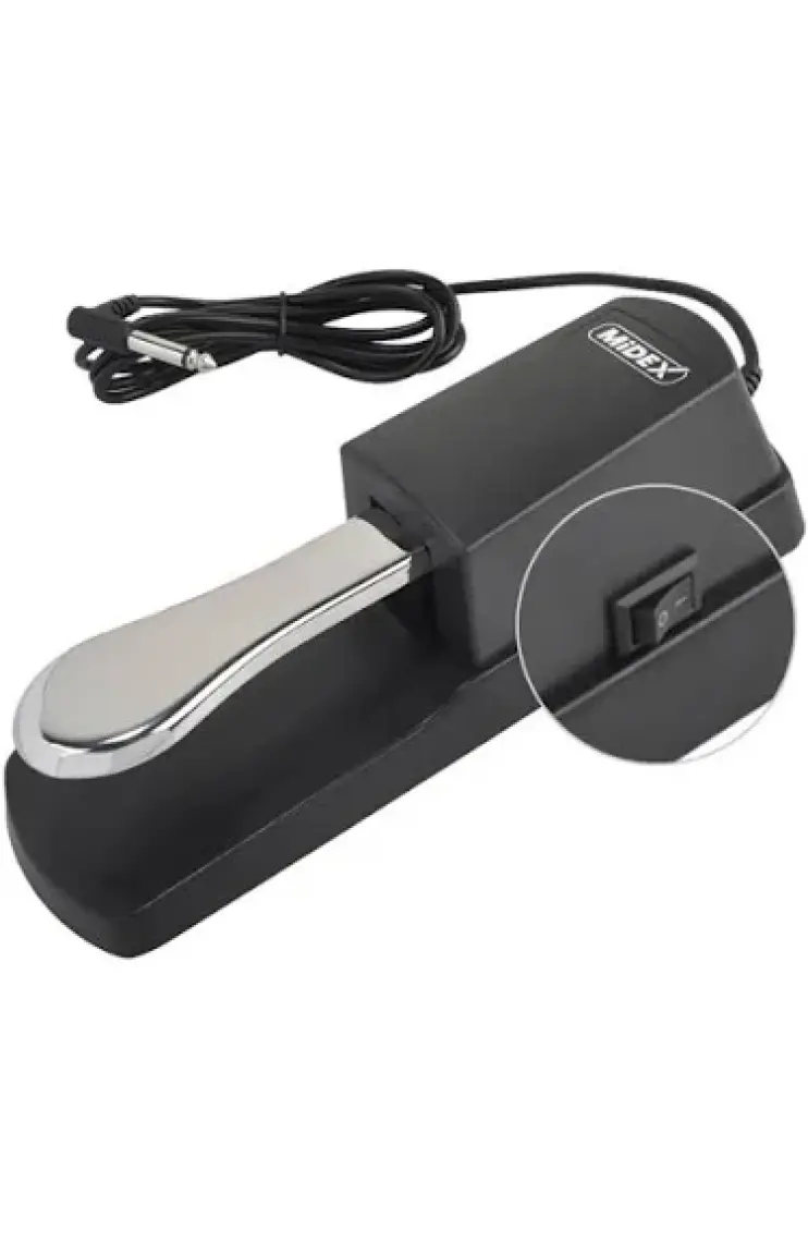 Midex Pp-05 Sustain Pedalı Sustain Girişi Olan Tüm Ürünlerle Uyumlu