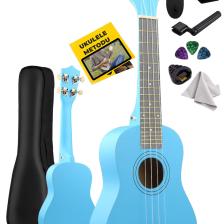 Ukx-233bl Mavi Concert Ukulele (ASKI ÇANTA METOD PENA)
