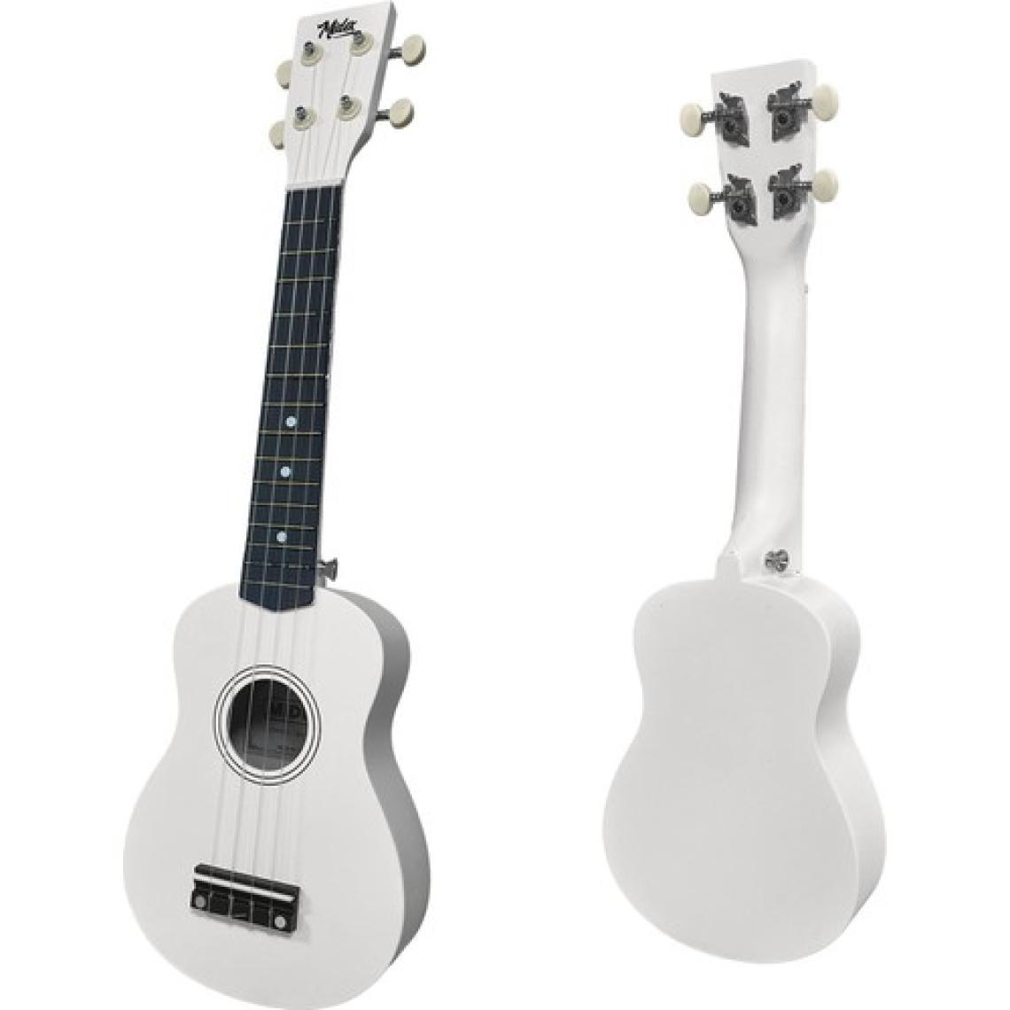 Midex UKX-233WH Beyaz Concert Ukulele (Askı Çanta Metod Pena)
