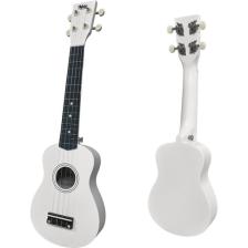 Midex UKX-233WH Beyaz Concert Ukulele (Askı Çanta Metod Pena)
