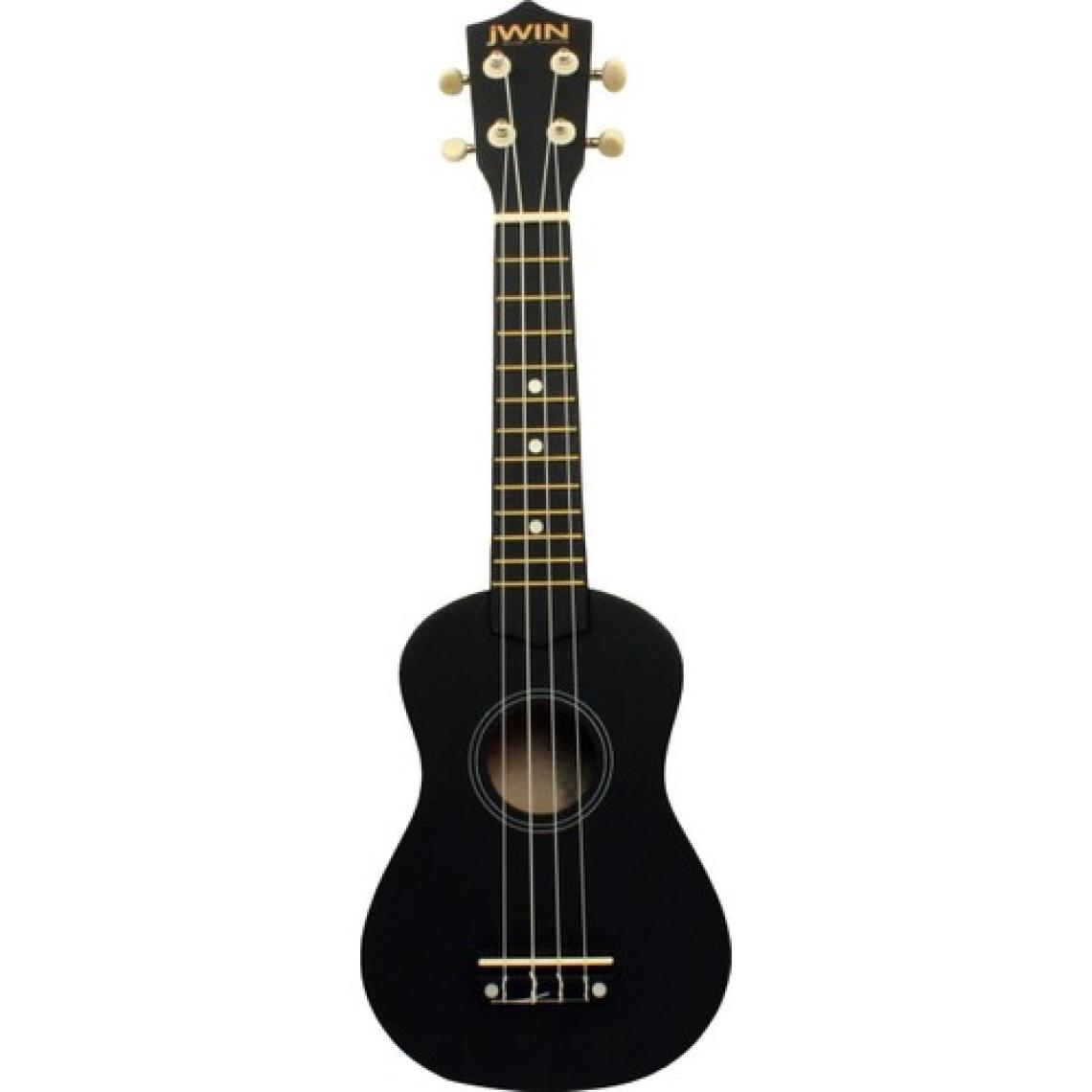 Jwin UK-2101 Soprano Ukulele - Siyah