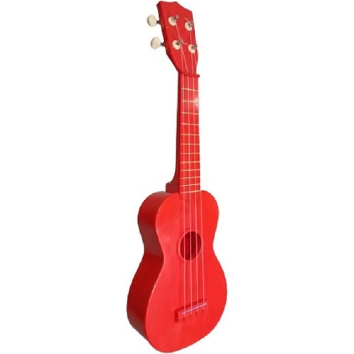 Gonzales XU2101 4 Telli Kırmızı Soprano Ukulele