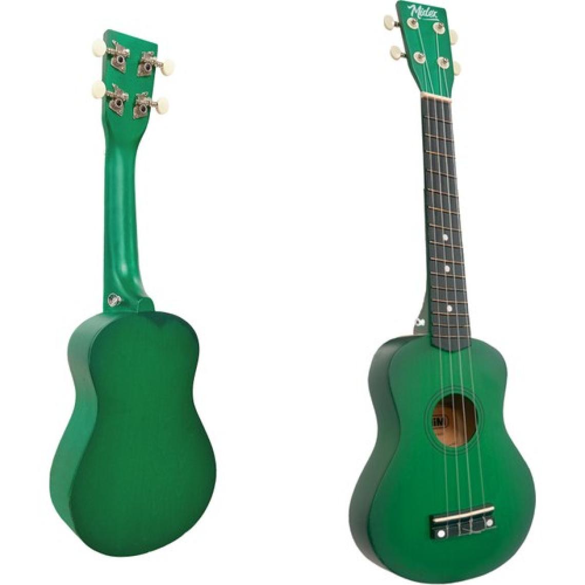 Midex UKX-233GR Yeşil Concert Ukulele (Askı Çanta Metod Pena)