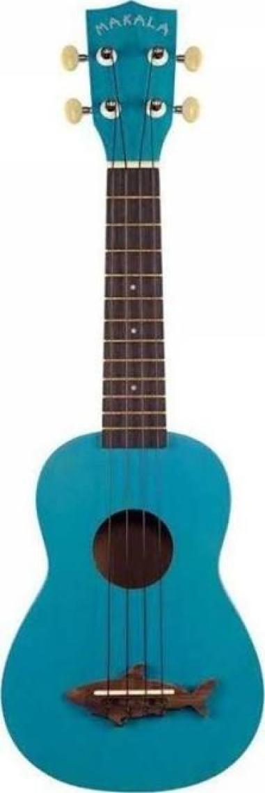 Kala Makala Shark Soprano Ukulele (Mavi)