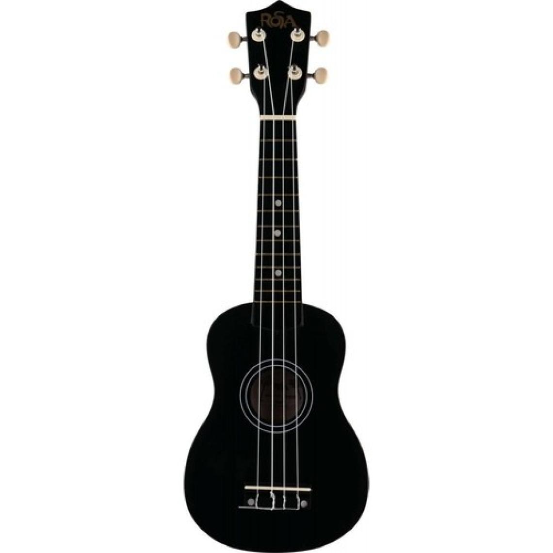 Rosa RU002-BK Soprano Ukulele Siyah