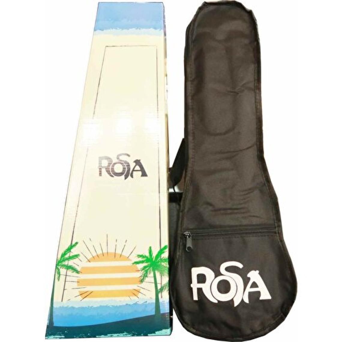 Rosa RU002-BK Soprano Ukulele Siyah