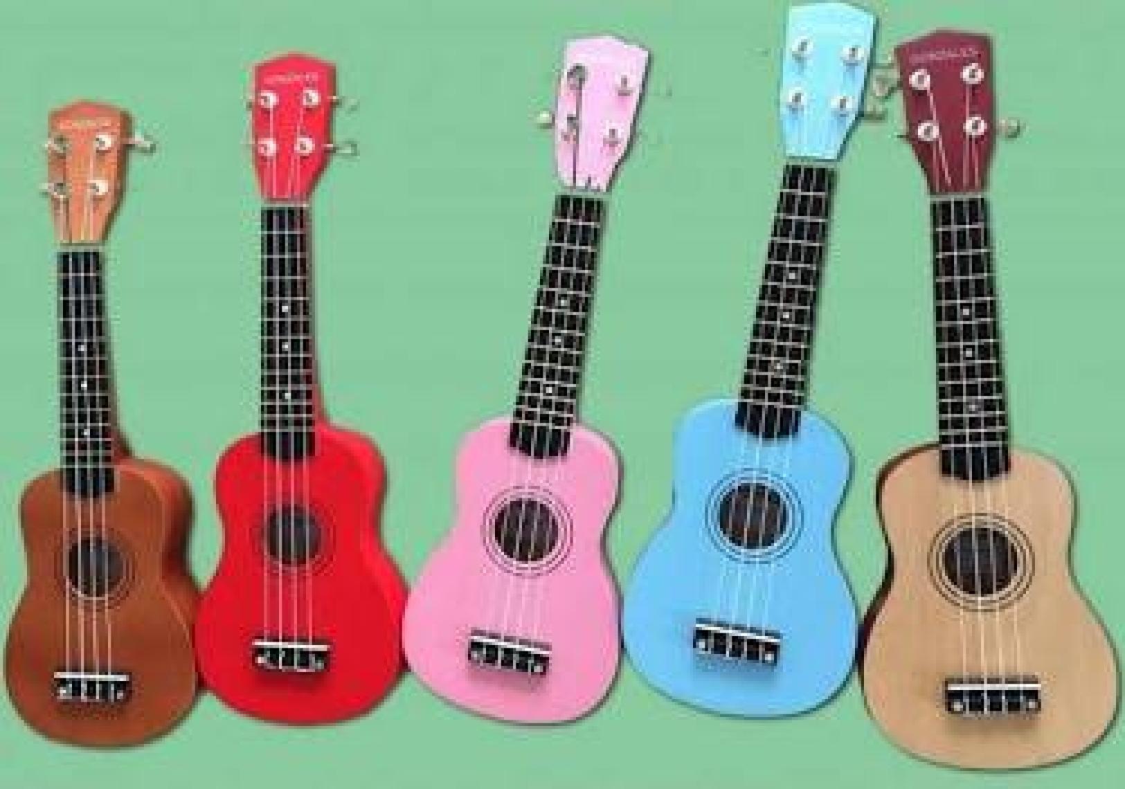 Hawaiian Kırmızı Soprano Ukulele