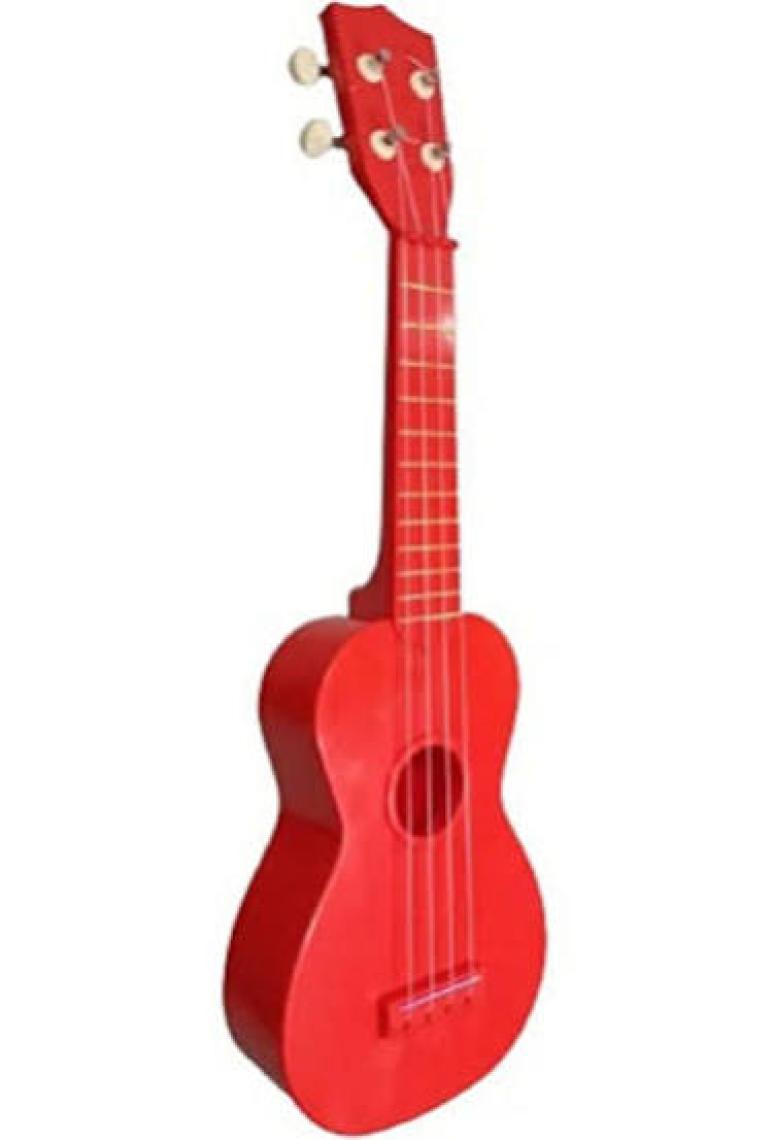 Hawaiian Kırmızı Soprano Ukulele