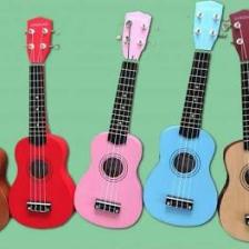 Hawaiian Kırmızı Soprano Ukulele
