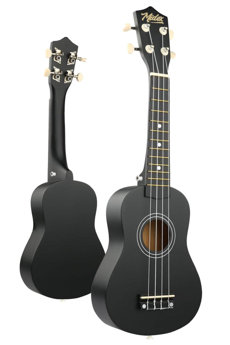 Ukx-901bk Siyah Soprano Ukulele (ASKI ÇANTA METOD PENA)