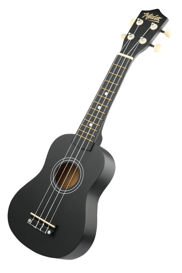 Ukx-901bk Siyah Soprano Ukulele (ASKI ÇANTA METOD PENA)