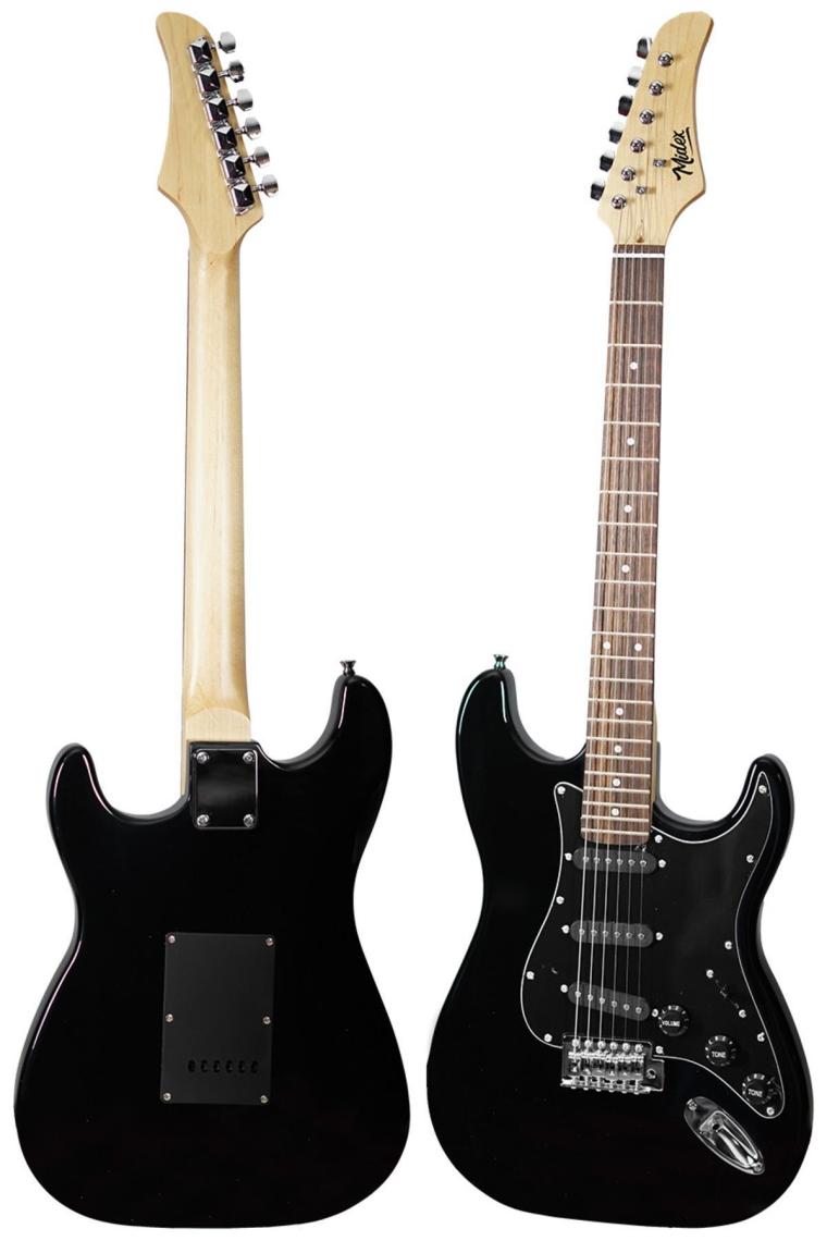Rph-30bk-30amp Elektro Gitar Seti 30 Watt Gain'li Amfi Kulaklık Full Set