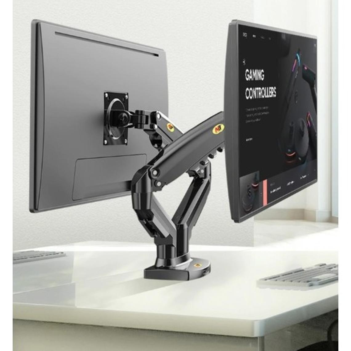 Daytona Northbayou F160 17-27'' Çift Kol 2-9 kg Amortisörlü Monitör Standı (Yeni Versiyon)