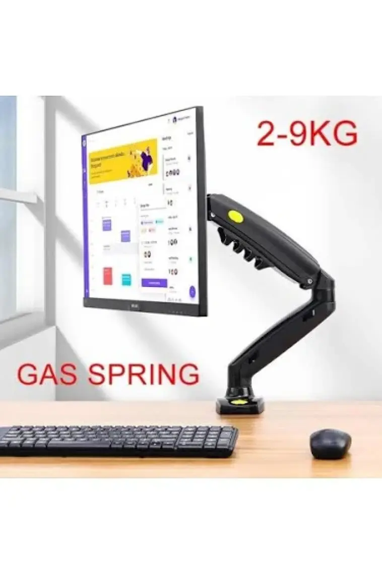 Vontech F80 MNT01 17-30" LCD LED Monitör Tutucu Amortisörlü Vesa Monitör Standı NBF80