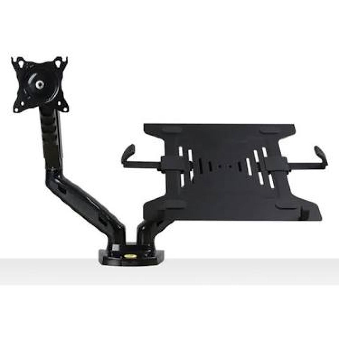 North Bayou NB F160L Amortisörlü 17"-27" Monitör Tutucu ve 10"-17" Laptop Standı 2023 Yeni Tasarım
