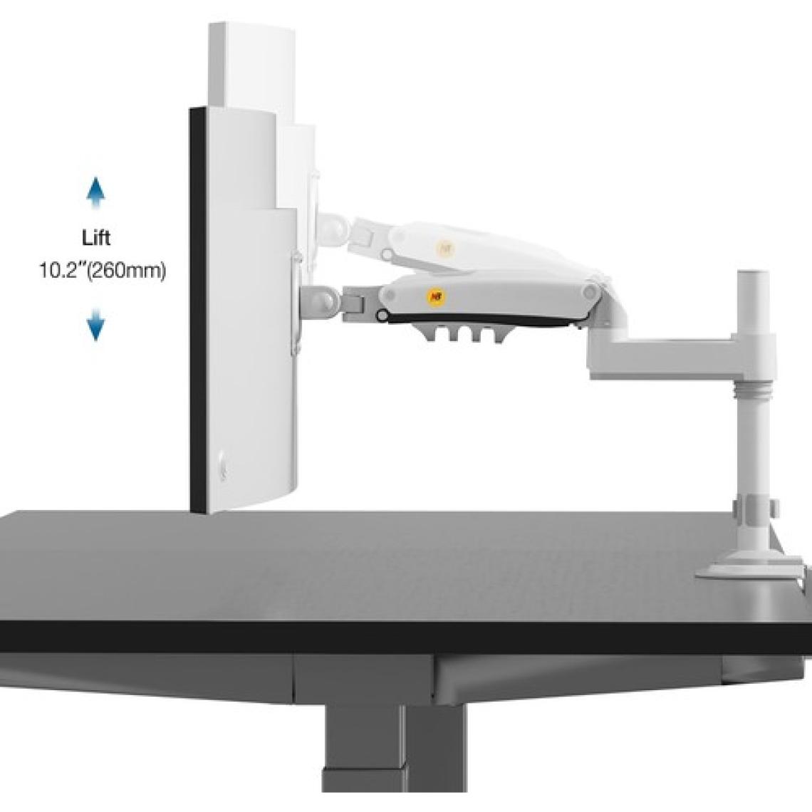 Nb North Bayou H100 Tek Kol  17-30 Inch Amortisörlü Profosyonel Monitör Standı