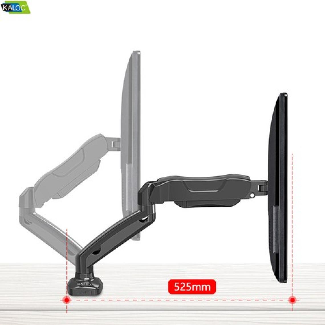 Cloody LCD LED Alüminyum Kol Amortisörlü Vesa Monitör Standı Max 9 kg