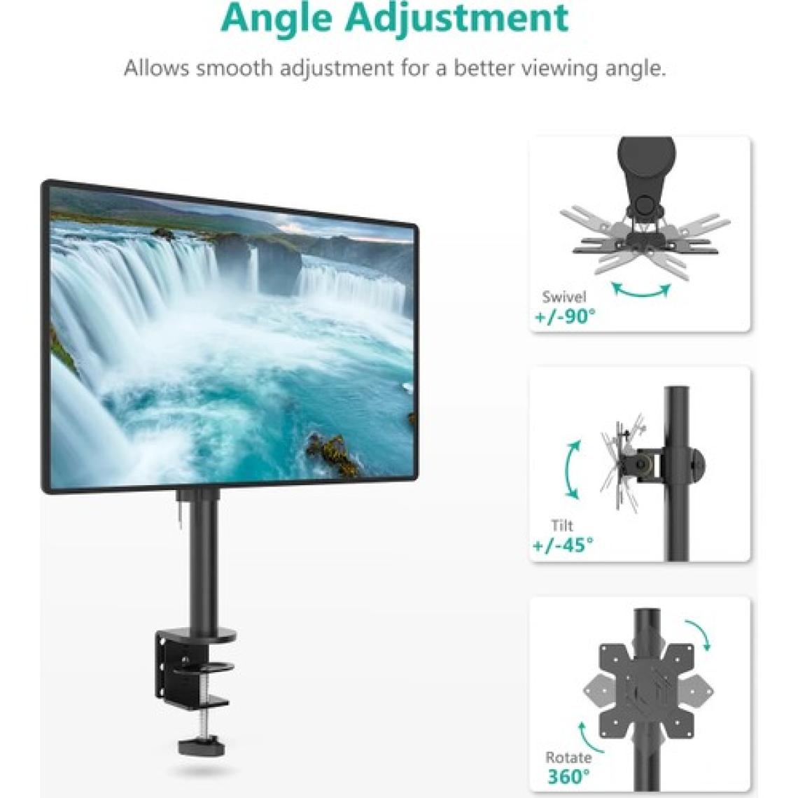 Ergoflex EF61 Steel Design 2-8 kg Asansörlü 13"-32" Monitör Standı