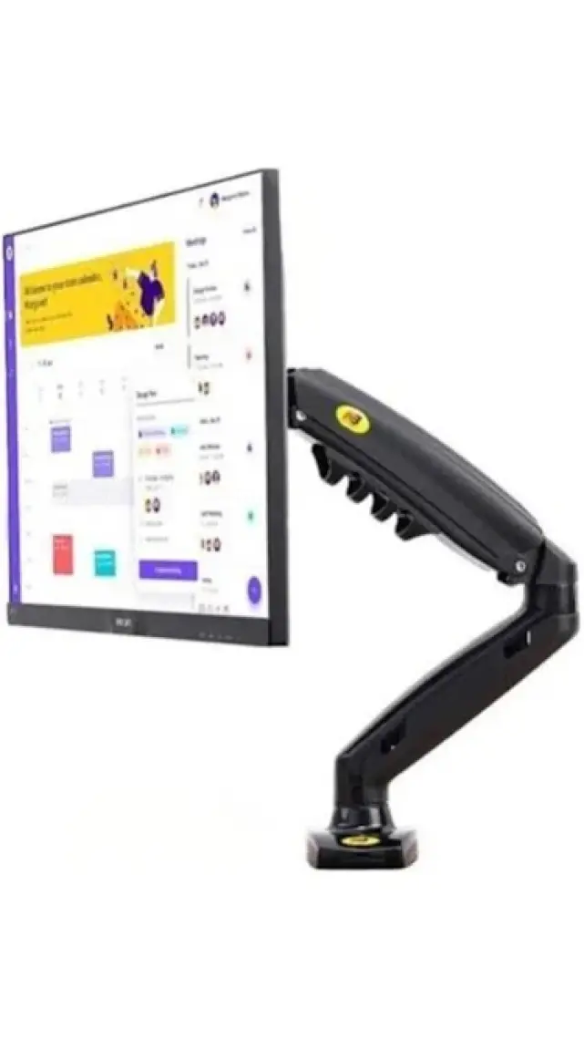 Nb North Bayou F80 17"-30" Amortisörlü 2-9 kg Monitör Standı 2023 Black Edition