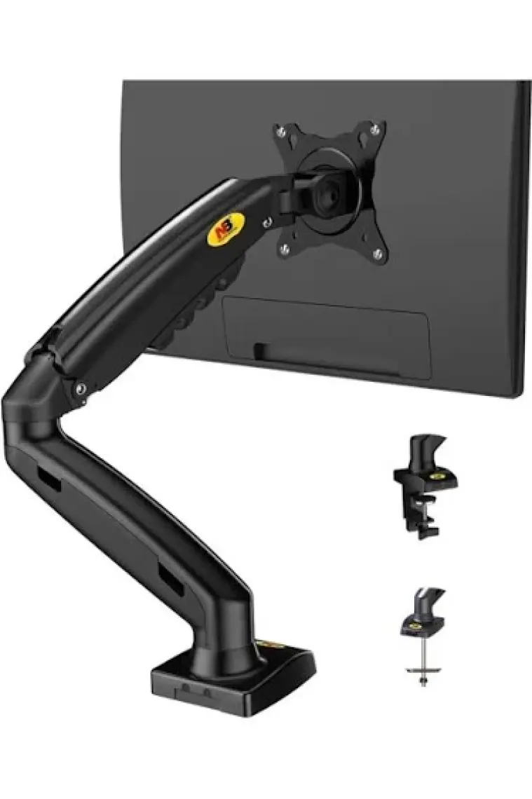 Nb North Bayou F80 17"-30" Amortisörlü 2-9 kg Monitör Standı 2023 Black Edition