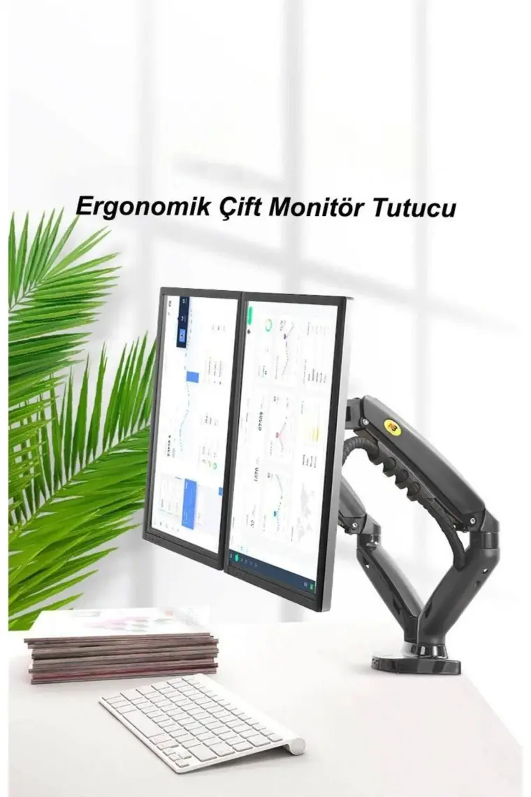 North Bayou NB F160 17-27'' Monitör Standı 2-9 Amortisörlü Monitör Standı Yeni Tasarım 2023 Versiyon