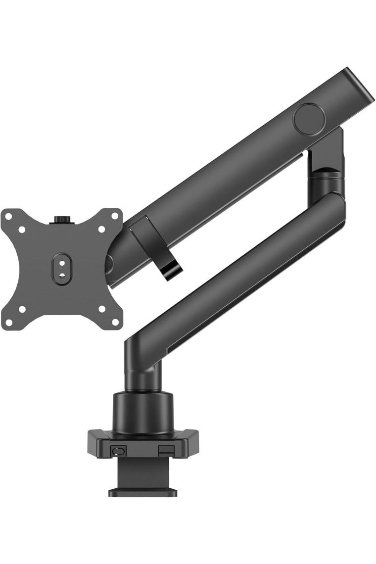 Voltix Monitör Tutucu, 17''-35'' Ekranlar Için, 12KG Taşıma Kapasiteli, Amortisörlü, Vesa Uyumlu, Siyah