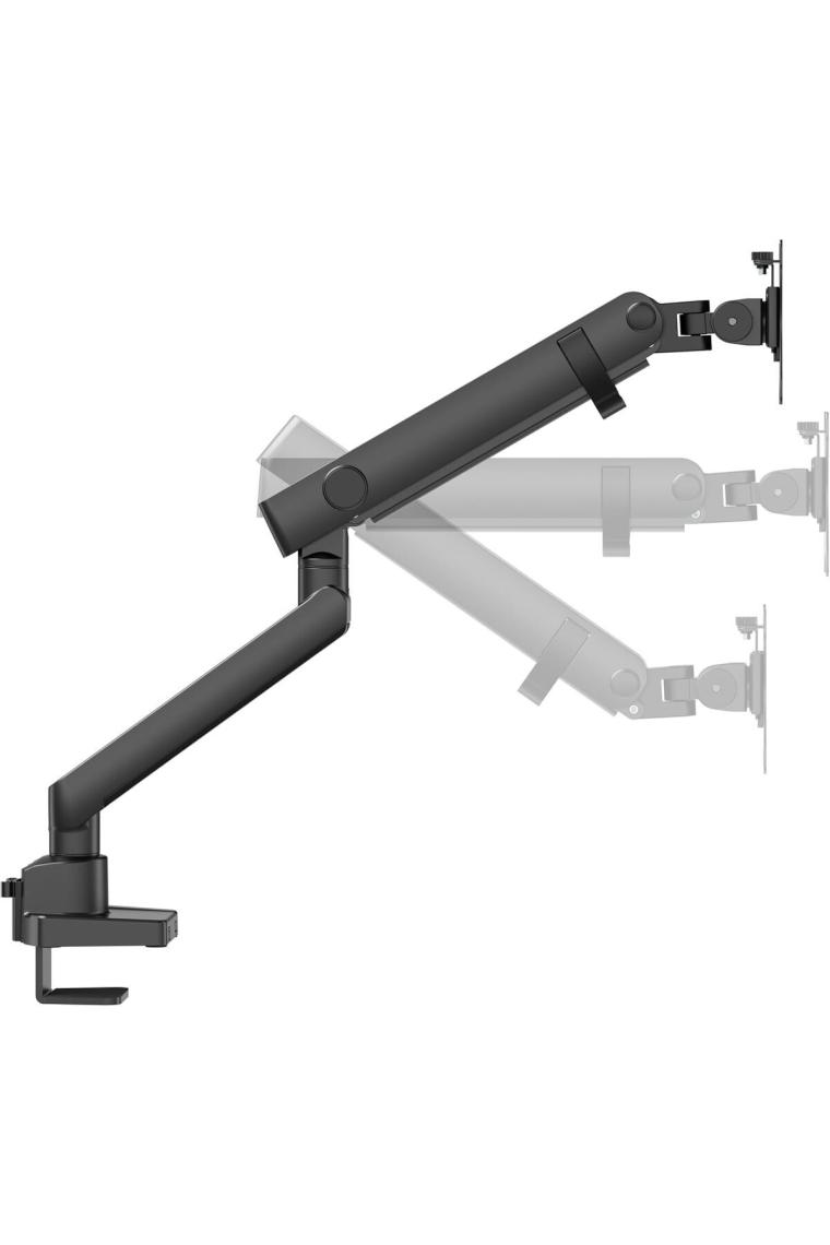 Voltix Monitör Tutucu, 17''-35'' Ekranlar Için, 12KG Taşıma Kapasiteli, Amortisörlü, Vesa Uyumlu, Siyah