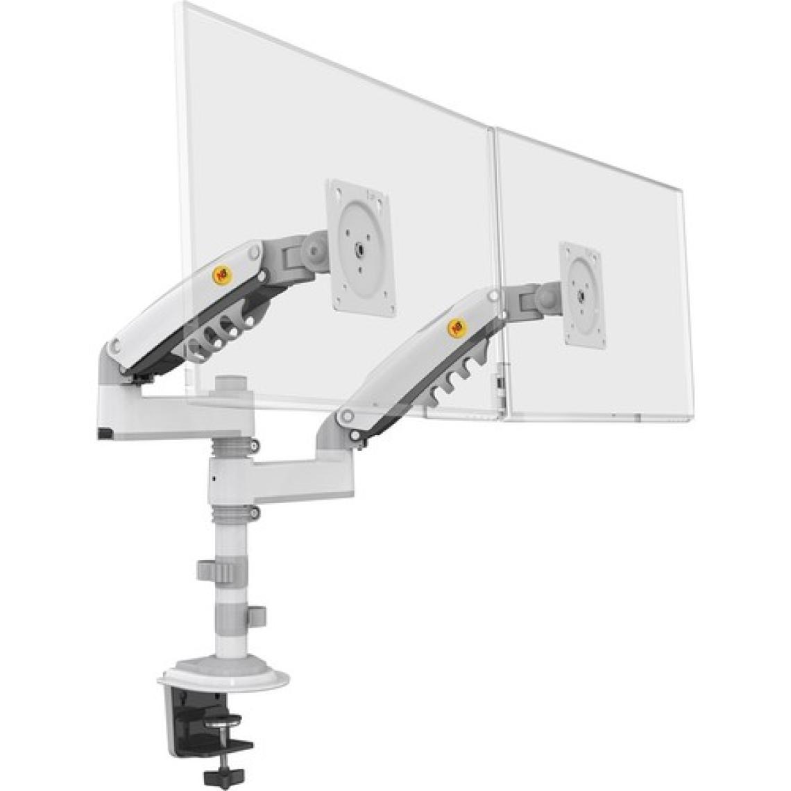 Ergoflex Nb H180 Çift Kol Amortisörlü Profosyonel Monitör Standı