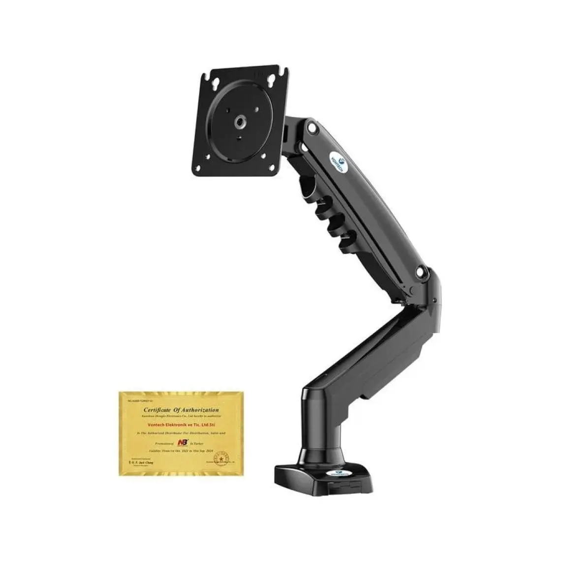 Vontech F80 MNT01 17-30" LCD LED Monitör Tutucu Amortisörlü Vesa Monitör Standı NBF80