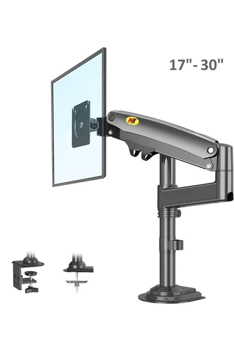 Nb Ergonomic Nb H100 17"-30" Amortisörlü Monitör Kolu 2-9 Kg Vesa Monitör Standı