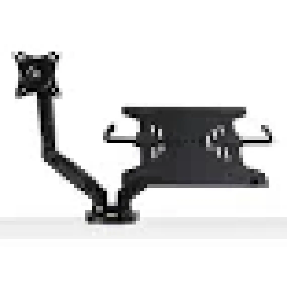 North Bayou NB F160L Amortisörlü 17"-27" Monitör Tutucu ve 10"-17" Laptop Standı 2023 Yeni Tasarım