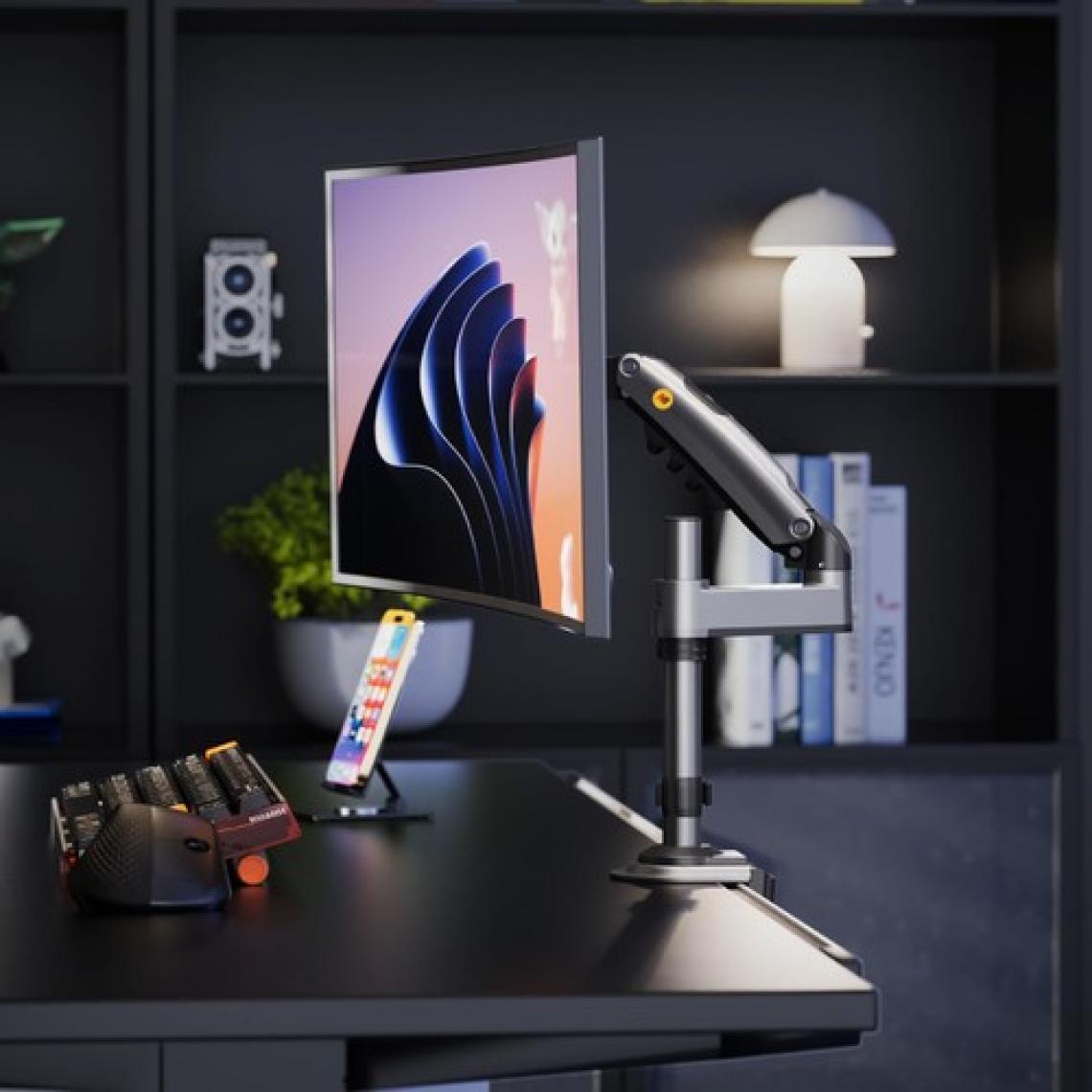 Nb North Bayou H100 Tek Kol Amortisörlü Profosyonel Monitör Standı