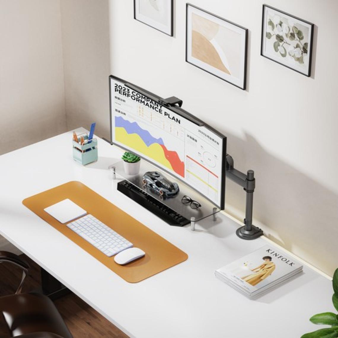 Nb North Bayou H100 Tek Kol Amortisörlü Profosyonel Monitör Standı