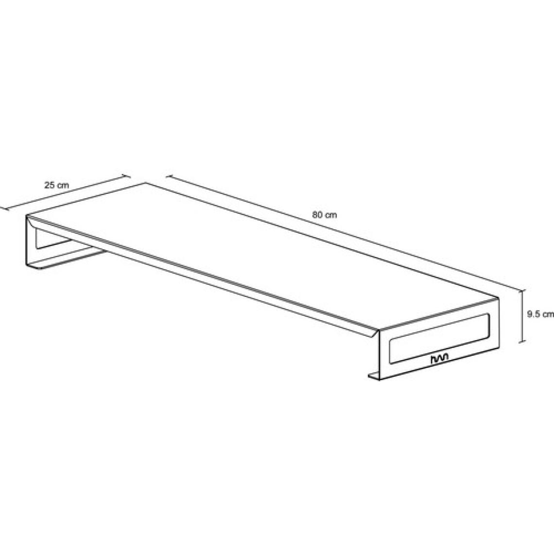 Hansdo Dual Monitör Standı – Ikili Monitör Standı – Monitör Yükseltici – Metal – Siyah – SMS4BL