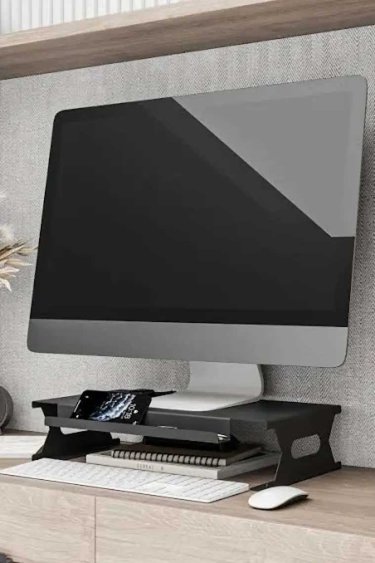 Lmz Masaüstü Tasarım Bilgisayar Monitor Yükseltici Sehpa Laptop Yazıcı Tv Ekran Notebook Stand