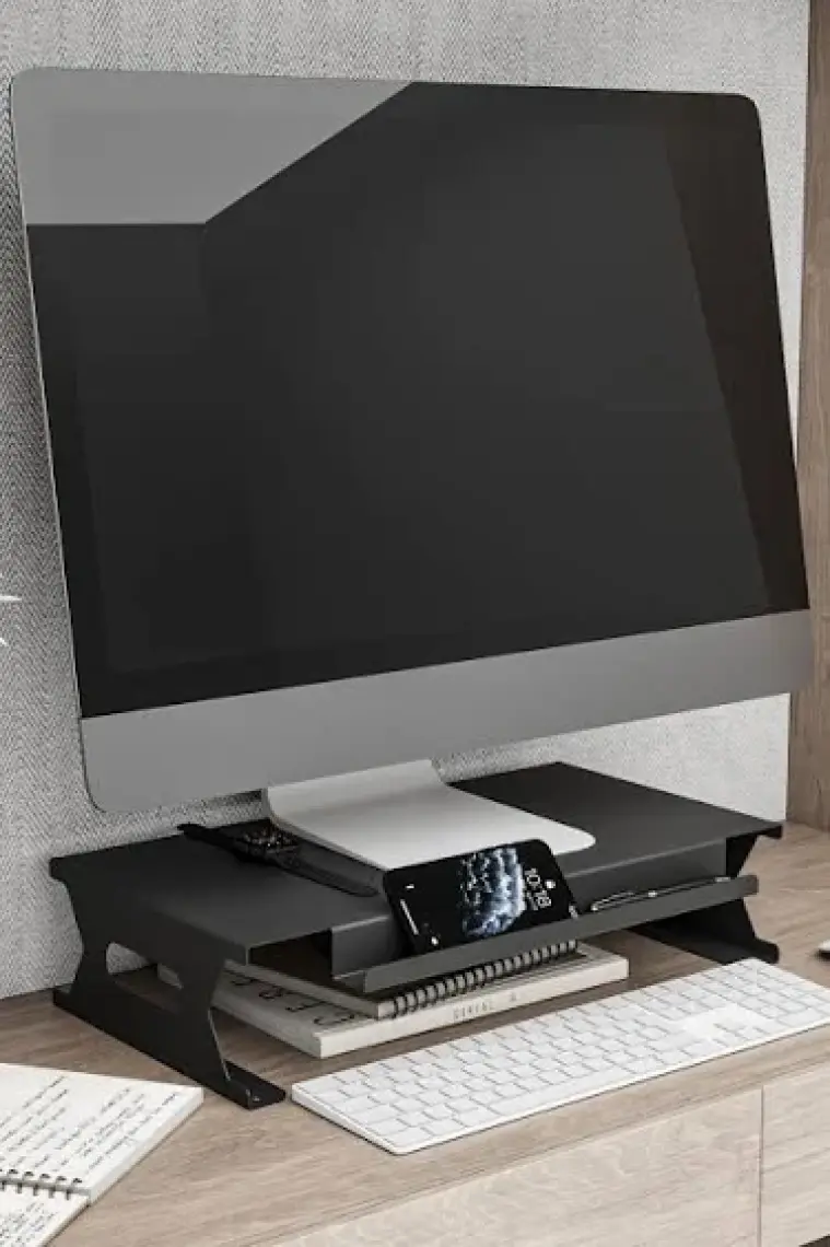Lmz Masaüstü Tasarım Bilgisayar Monitor Yükseltici Sehpa Laptop Yazıcı Tv Ekran Notebook Stand