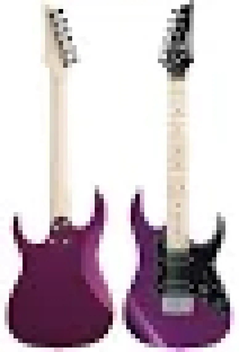 Maxword DE-150PU-25AMP Maple Klavye HH 25 W Amfili Elektro Gitar Seti